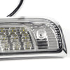 G-PLUS Rear LED Third Brake Light Compatible With 2014-2018 Chevy Silverado/GMC Sierra1500/2500HD/3500,3RD Cargo Led Tail Lamps Chrome Housing,Clear lens