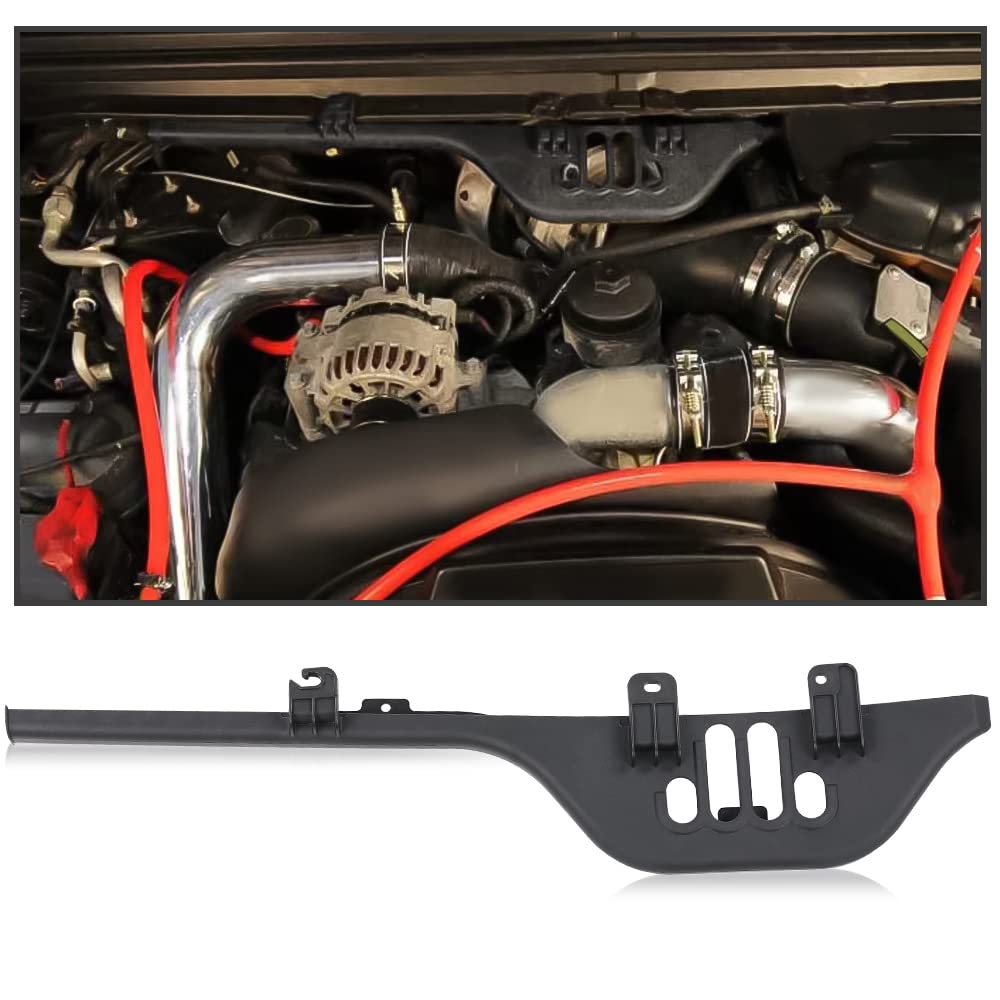G-PLUS Hood Cowl Panel Wiring Shield Compatible with Ford F250 F350 F450 F550 Super Duty 2003 2004 2005 2006 2007 2008 2009 2010 Front Engine Cowl Panel Wiring Shield Protector Trim