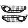 G-PLUS Front Bumper Fog Light Lamp Cover Grille Compatible with Audi A4 S-line S4 2013-2015 8K0807681L, 8K0807682M