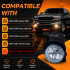 G-PLUS Fog Lights Pair Fit GMC Sierra 1500 2500HD 3500 2003-2006