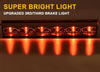 G-PLUS LED Third 3rd Brake Light Compatible with Leer, ARE, Century, Jason and Astro AT-LED-36R, AT-LED-36R-01 Clear Lens Chrome Housing Tercera Luz De Freno