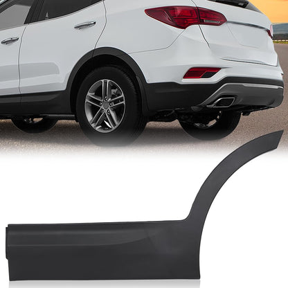 G-PLUS Rear Left Door Lower Molding Door Garnish Compatible with Santa Fe Sport 2013-2018 87731-4Z000, 877314Z000, Matte Black