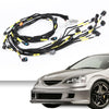 G-PLUS K-Series Tucked Engine Harness Compatible with Honda Civic 1988-2000 /Honda CRX 1988,1990-1991/Acura Integra 1992-2001/Acura RSX 2002-2006