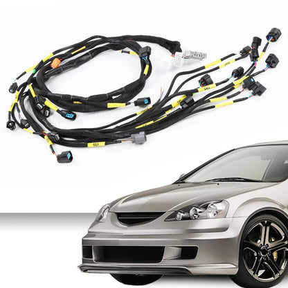 G-PLUS K-Series Tucked Engine Harness Compatible with Honda Civic 1988-2000 /Honda CRX 1988,1990-1991/Acura Integra 1992-2001/Acura RSX 2002-2006