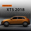 G-PLUS TPE Floor Mats Fit Cadillac XT5 2017-2025 1st & 2nd & 3rd Row Truck Accessories Cargo Liners All Weather Protection 4PCS Black Alfombras para Carro