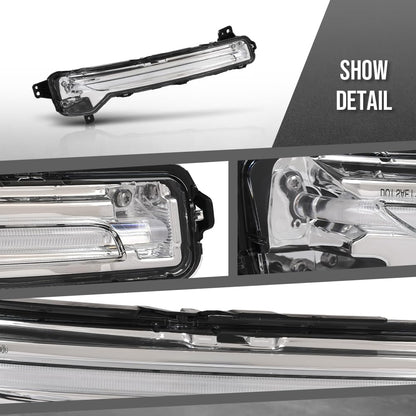 G-PLUS LED Turn Signal Light Lamp RH Compatible with Lincoln Corsair 2020-2024 FO2531174, LJ7Z13K371A Black