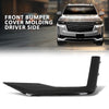 G-PLUS Bumper Cover Molding Driver Side Front Compatible with Cadillac Escalade/Escalade ESV (submodel: Sport, Sport Platinum) 2021-2024 GM1038295, 87829987 Gloss Black