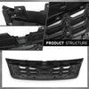 G-PLUS Front Upper Grille Grill Black w/Red Trim Compatible with Subaru Forester 2014-2018 91121SG060