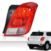 G-PLUS Tail Light Brake Lamp W/Bulbs Compatible with Chevy Trax 2013-2016/LS 2017-2019 GM2801272, 42599455 Red Lens Chrome Housing Right Passenger Side Luces Traseras Rear Brake Lamps Assembly