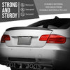 G-PLUS Rear Trunk Spoiler Wing Compatible with BMW 3 Series E92 Coupe 2007-2013 Fit BMW M3 E92 Coupe 2006-2013 Rear Trunk Spoiler Lip Glossy Black