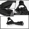 G-PLUS Front Left & Right Side Bumper Bracket Set Compatible with Toyota Corolla CE/LE/S 2003-2008 5211502061 Black