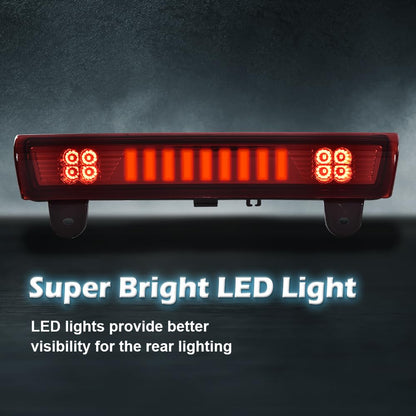 G-PLUS LED 3rd Third Brake Light Compatible with Chevy Suburban/GMC Yukon XL 1500 2500 2000-2006, Fit Chevy Tahoe/GMC Yukon 2000-2006, High Mount Cargo Light Type I, Red Lens, 15170955