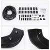 G-PLUS Fender Flares Compatible with Chevy Silverado 1500 2019-2023 Wheel Flares Not Fit Dually models (Textured Factory Style 4 PCS Front Rear)