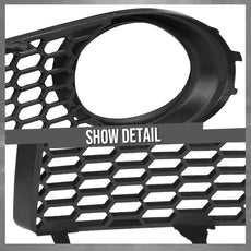 G-PLUS Fog Light Trim for VW Beetle Trendline 2009 Right Side Black Close-up View