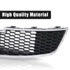 G-PLUS Front Bumper Bottom Grille Middle/Lower Compatible with 2011 2012 2013 2014 Chevy Cruze (does not fit ECO model) GM1200624, 95225615 Black Grill