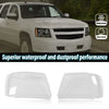 G-PLUS Headlight Lamps Protector Clear Lens Cover Clear Compatible with 2007-2014 Chevy Tahoe Suburban 1500/2007-2013 Chevy Avalanche Suburban 2500