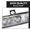 G-PLUS LED Pair Fog Lamp Daytime Running Lights, Compatible with Benz W221 S63 AMG 2007-2013, LH Driver & RH Passenger Side 2PCS, 2218201356, 2218201456