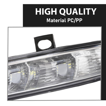 G-PLUS LED Pair Fog Lamp Daytime Running Lights, Compatible with Benz W221 S63 AMG 2007-2013, LH Driver & RH Passenger Side 2PCS, 2218201356, 2218201456