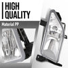 G-PLUS Pair Fog Lights Bumper Driving Lamps Left+Right Compatible with Honda Pilot 2006 2007 2008 33951S9VA11, 33901S9VA11 White