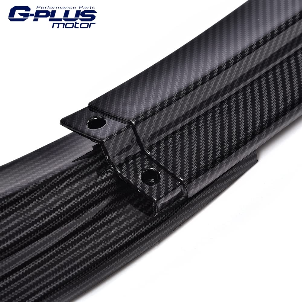 G-PLUS Polyurethane Winglet Aero Front Bumper Lip Splitter Diffuser Compatible with 2014-2016 IS250 IS350 F Sport