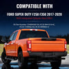 G-PLUS Complete Tailgate Cap Molding Kit Compatible with 2017-2020 Ford Super Duty F250 F350 HC3Z-9941018-AC, HC3Z-1540602-AA, HC3Z-9940602-A 324099266144