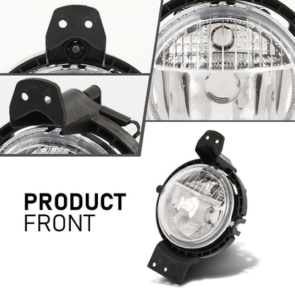 G-PLUS Left or Right Fog Light Daytime Running Lamp 1PC, Compatible with Mini Cooper Countryman R60 2010-2016, 63179802163
