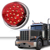 G-PLUS Red Lens Warm White LED Watermelon Marker Turn Signal Light w/Base universal