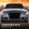 G-PLUS Front Bumper Lower Fog Light Grille Cover Grill Panel Pair Compatible with Audi A5 2012-2016/Fits Audi A5 Quattro 2012-2016/ Not fit for S5/ RS5/ A5 S-Line