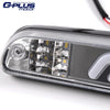 G-PLUS Rear LED Third Brake Light Compatible With 1999-2016 Ford F250 F350 F450 F550 SD Super Duty,3RD Cargo Led Tail Lamps Clear lens Chrome Housing Tercera Luz De Freno