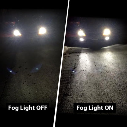 Fog Lights Front Driving Light Assembly Compatible with Ford Mustang Cobra 2003-2004 Fit Ford Focus(SVT Models Only) 2002-2004 Fit Ford Escape 2005-2007 Lincoln LS 2002 Clear Lens