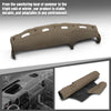 G-PLUS TPE Dash Cover Dashboard Panel Compatible with Dodge Ram 1500 SS/T 5.9L 1998, Fit Dodge Ram 1500 SLT 2001, Fit Dodge Ram 1500/2500/3500 1998-2002 Beige