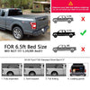 G-PLUS T4 Four Fold Soft Truck Bed Tonneau Cover Compatible with 2004-2008 Ford F150 (Excl. 2004 Heritage), Compatible with 2005-2008 Lincoln Mark LT | Styleside 6.5' Short Bed