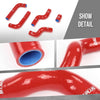 G-PLUS Silicone Radiator Hose Compatible with BMW 1600/1602/1800/1802/2002 Ti/Tii/Turbo 1966-1976 Blue 5 Pcs
