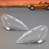 G-PLUS Headlight Lens Cover Compatible with Benz R171 SLK 2005-2011 Left & Right Pair Front Headlamp Lens Cover Clear