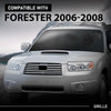 G-PLUS Front Bumper Grille Compatible with Subaru Forester 2006-2008 91121SA082, SU1200136