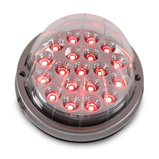 G-PLUS LED Marker Turn Signal Light Clear Lens Red LED Universal