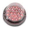 G-PLUS Clear Lens Red LED Light Marker Turn Signal Light Lamp w/Base universal