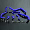 G-PLUS Silicone Radiator Coolant Hose Pipe Kit Clamps Compatible With 1991-1994 Honda/Acura IntEGra DB6 DB8,DC2,B18C, B18C1,Blue