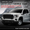 G-PLUS Front Bumper Face Bar Compatible with GMC Sierra 1500 2019-2021,Fit for Models with Park Assist Only, NOT Fit for Base Models Black