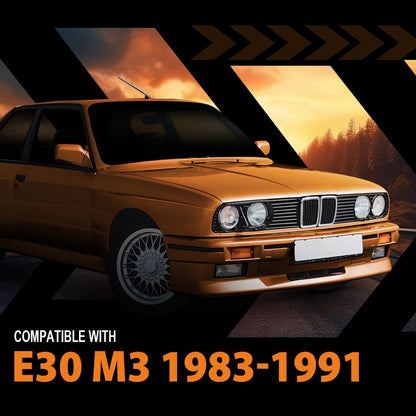 G-PLUS Under Dash Cover Trim Panel Compatible with BMW E30 M3 1983-1991 Black