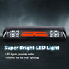 G-PLUS LED 3rd Brake Light Compatible with Ford F150 Lobo 2004-2008, Fit Ford Explorer Sport Trac 2007-2010 3rd High Mount Cargo Lamps, Smoky Lens Chrome Housing, 7L3Z13A613B