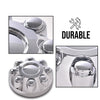 G-PLUS 17" Chrome Center Hub Caps - Compatible with 2006-2008 Dodge RAM 1500/2003-2012 Dodge RAM 3500