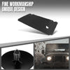 G-PLUS Hood Insulation Pad 1/2" with Clips Compatible with Jeep Grand Cherokee ZJ 1993-1998 Black
