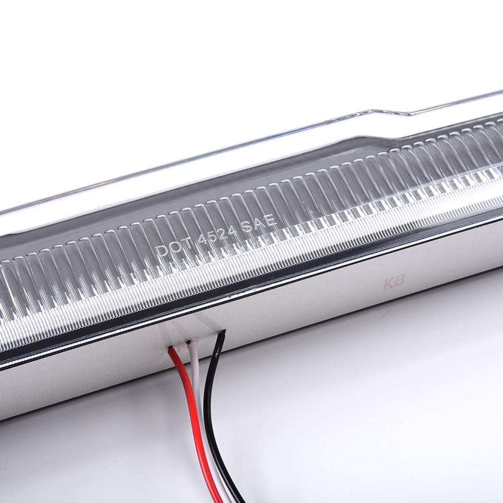 G-PLUS LED High Mount 3rd Third Brake Light Cargo Tail Lamp Compatible For 2007-2013 Silverado Sierra 1500-3500 Cargo Lamp