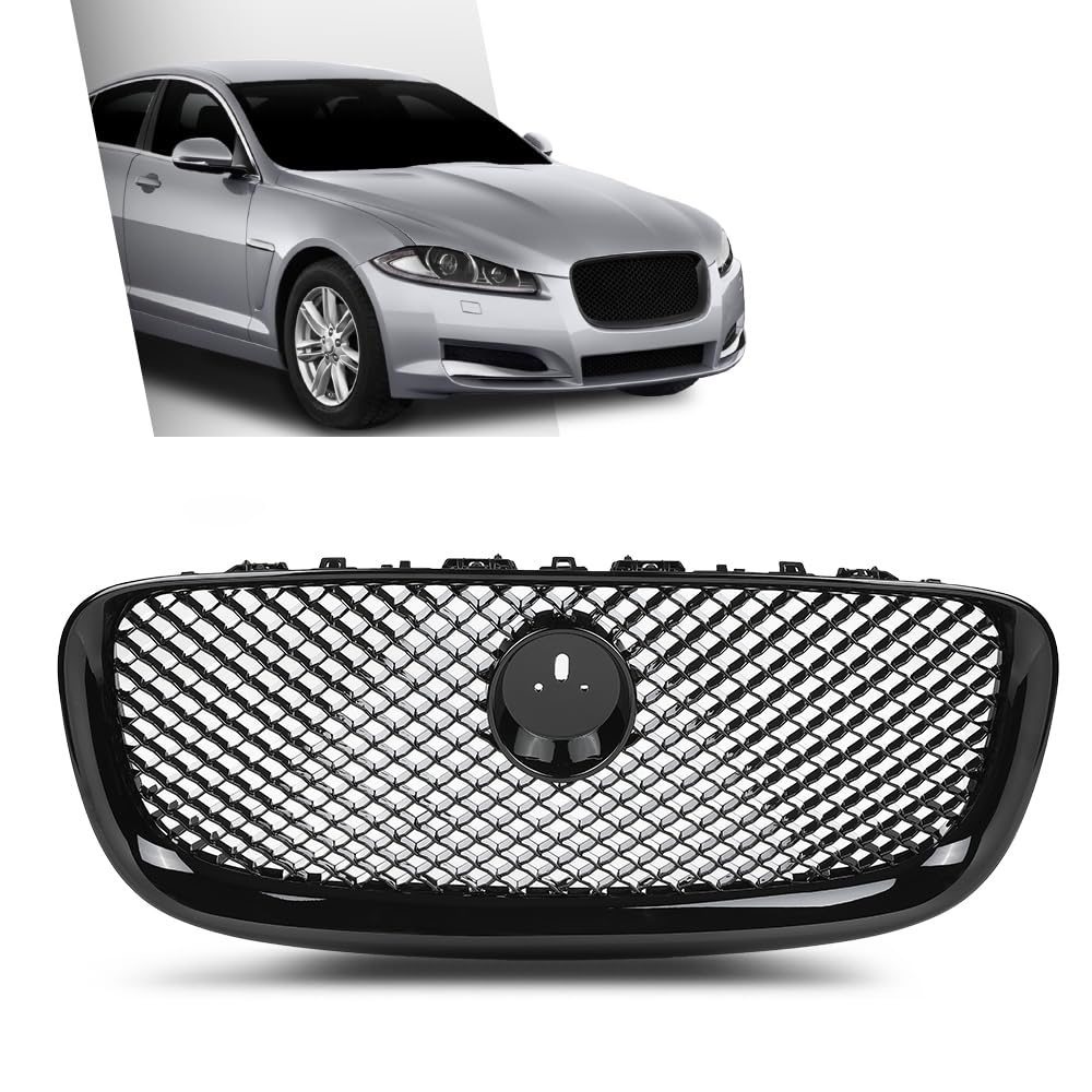 Gloss Black Front Bumper Hood Kidney Grille Grill Replacement For BMW 5 Series G30 G31 G38 530i 540i 2017-2018