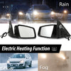 G-PLUS Rear View Mirror Driver and Passenger Side Compatible with Benz C Class W204 C200 C180 C300 2008-2013/Not Fit the Coupe 2048106376 2048106476 Glossy Black