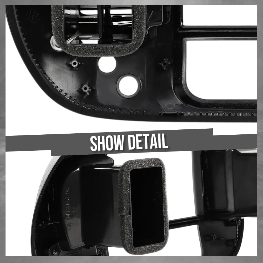 G-PLUS Center Dash Radio Bezel Compatible with Ford F150 Expedition 1997-2003 Black Dashboard Cover