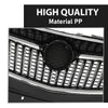 G-PLUS Front Bumper Cover Grille Compatible with Buick Encore 2017 2018 2019 2020 2021, Primed Black
