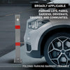 G-PLUS Folding Parking Barrier Lockable Car Bollard Driveway Car Safety Security Post