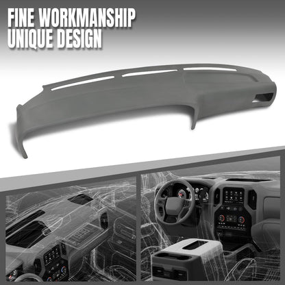 G-PLUS TPE Dash Cover Dashboard Compatible with Toyota 4Runner Pickup 1989 1990 1991 1992 1993 1994 1995 Gray